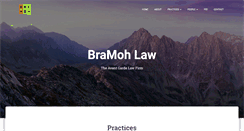 Desktop Screenshot of bramohlaw.com